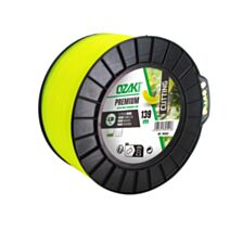 Fil nylon rond 3,3mm 139m jaune - OZAKI