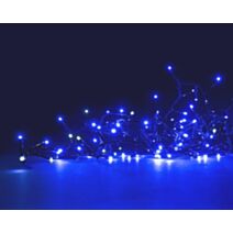 Guirlande lumineuse blanc/bleu 9m - BLACHERE