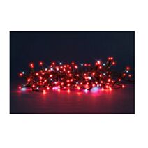 Décoration de Noël Guirlande Lumineuse rouge/flash blanc - BLACHERE