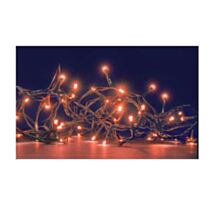 Décoration de Noël Guirlande Lumineuse 128 LED Cuivré - BLACHERE