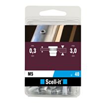 Boîte de 40 écrous à sertir - M3 - SCELL IT