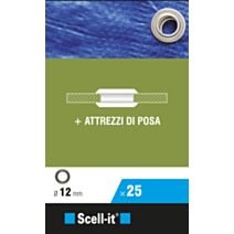 Boîte de 25 oeillets Ø 12 mm - SCELL-IT 