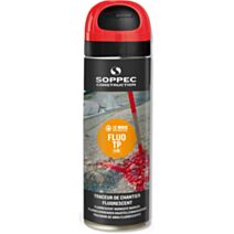 Traceur de chantier fluo t.p rouge