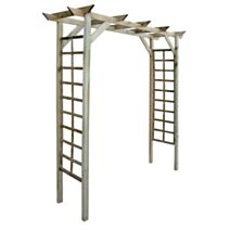Arche de jardin Luna droite 2100 x 700 x H2135 mm - CERLAND