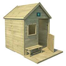 Maisonnette Heïdi pin sylvestre traité classe 3 123x169x159cm - SOULET