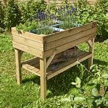 Carre Potager Bois Paprika 120x60cm - CERLAND