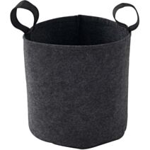 Bac à Plantes en Feutre Bag 4 Plant Ø15cm 2,7L Gris - CERLAND