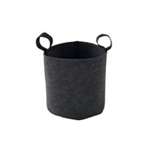 Bac à Plantes en Feutre Bag 4 Plant Ø25cm 12,3L Gris - CERLAND