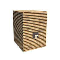 Cache Récupérateur D'Eau Kubo en Bois - CERLAND
