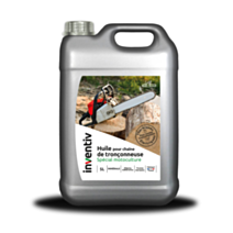 Huile lubrifiante chaîne de tronçonneuse 6AD 5L - INVENTIV