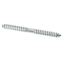 15 vis 2 filets bois bois acier zingué 4x50 - INVENTIV