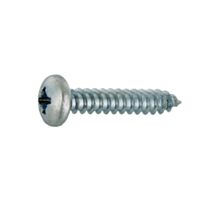 30 vis tôle tête cylindrique acier zingué 3,5x13 - INVENTIV