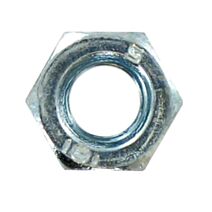 10 écrous hexagonaux acier zingué ∅10 - INVENTIV