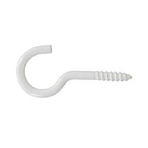 Crochets à visser x6 plastique 4x30 - INVENTIV