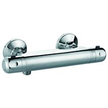 Mitigeur thermostatique douche RUSSAN laiton chromé 28,13x7,05x5,6cm - INVENTIV