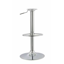 Pied de tabouret de bar en acier chromé - INVENTIV