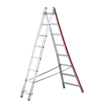 Echelle transformable base évasée 2x8 - 2m28/3m68 - Inventiv