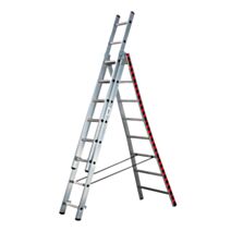 Echelle transformable base évasée 3x8 - 2m28/5m08 - Inventiv