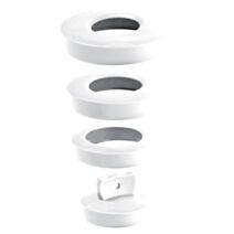 Bouchon universel blanc multidiamètre - INVENTIV