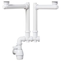 Siphon universel tout-en-un double déporté - INVENTIV