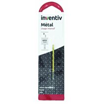 Foret métal HSS titane Ø3 mm - INVENTIV
