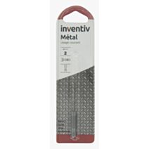 Foret métal hexagonale Ø2 mm - INVENTIV