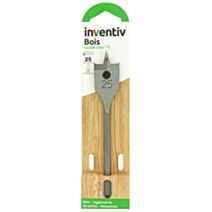 Mèche bois plate Ø25 mm - INVENTIV