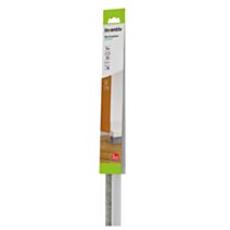 Bas de porte isolant à brosse douce Adhésif 1m Blanc - INVENTIV