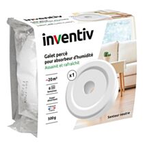Recharge absorbeur d'humidité galet percé 500g - INVENTIV