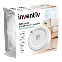 Recharge galet percé 500g neutre pour absorbeur d'humidité - INVENTIV