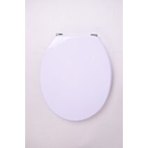 Abattant WC en bois MDF Ame Blanc brillant - INVENTIV