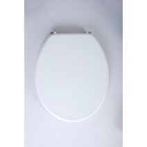Abattant WC en bois MDF Ame Blanc mat - INVENTIV