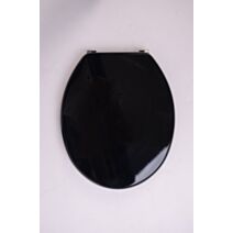 Abattant WC en bois MDF Ame Noir - INVENTIV