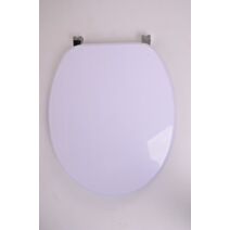 Abattant WC MDF Stram frein de chute déclipsable Blanc - INVENTIV