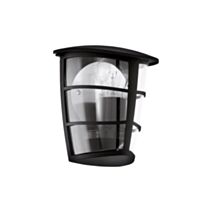 Demi applique Inari noir E27 60W - INVENTIV