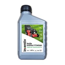 Lubrifiant spécial motoculture 4TS synthèse 10W-30 0,6L - INVENTIV