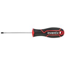 Tournevis plat électricien 3,5x75mm chrome vanadium - INVENTIV