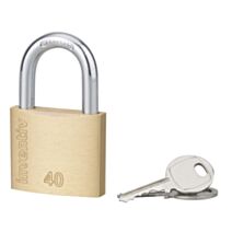 Cadenas + 2 Clés Laiton 40mm - INVENTIV