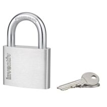 Cadenas + 2 Clés Aluminium 60mm - INVENTIV