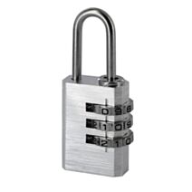 Cadenas à 3 Codes Aluminium 20mm - INVENTIV