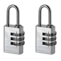 Cadenas à 3 Codes Aluminium 20mm - INVENTIV