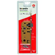 Serrure à encastrer porte sans fermeture axe 40mm - INVENTIV