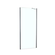 Retour fixe douche à associer verre transparent 90cm chromé - INVENTIV