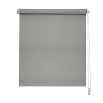 Store enrouleur occultant gris clair 95x250cm - INVENTIV