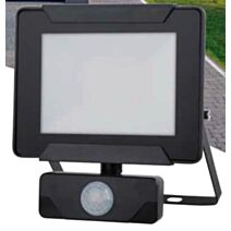Projecteur extérieur LED détection Héra 20W 1400lm noir - INVENTIV