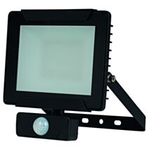 Projecteur extérieur LED détection Héra 30W 2100lm noir - INVENTIV