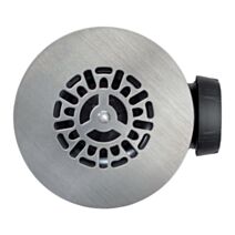 Bonde pour receveur Tourbillon Ø90mm, grille inox brossé - INVENTIV