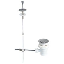 Bonde de lavabo avec tirette pour fermeture à tirette - INVENTIV