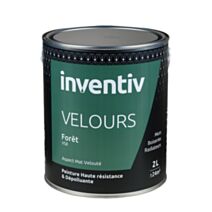 Peinture haute résistance & dépolluante Velours Forêt VS8 2L - INVENTIV