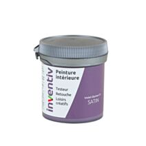 Testeur Peinture intérieure satin 0,08L violet glycine 3 - INVENTIV